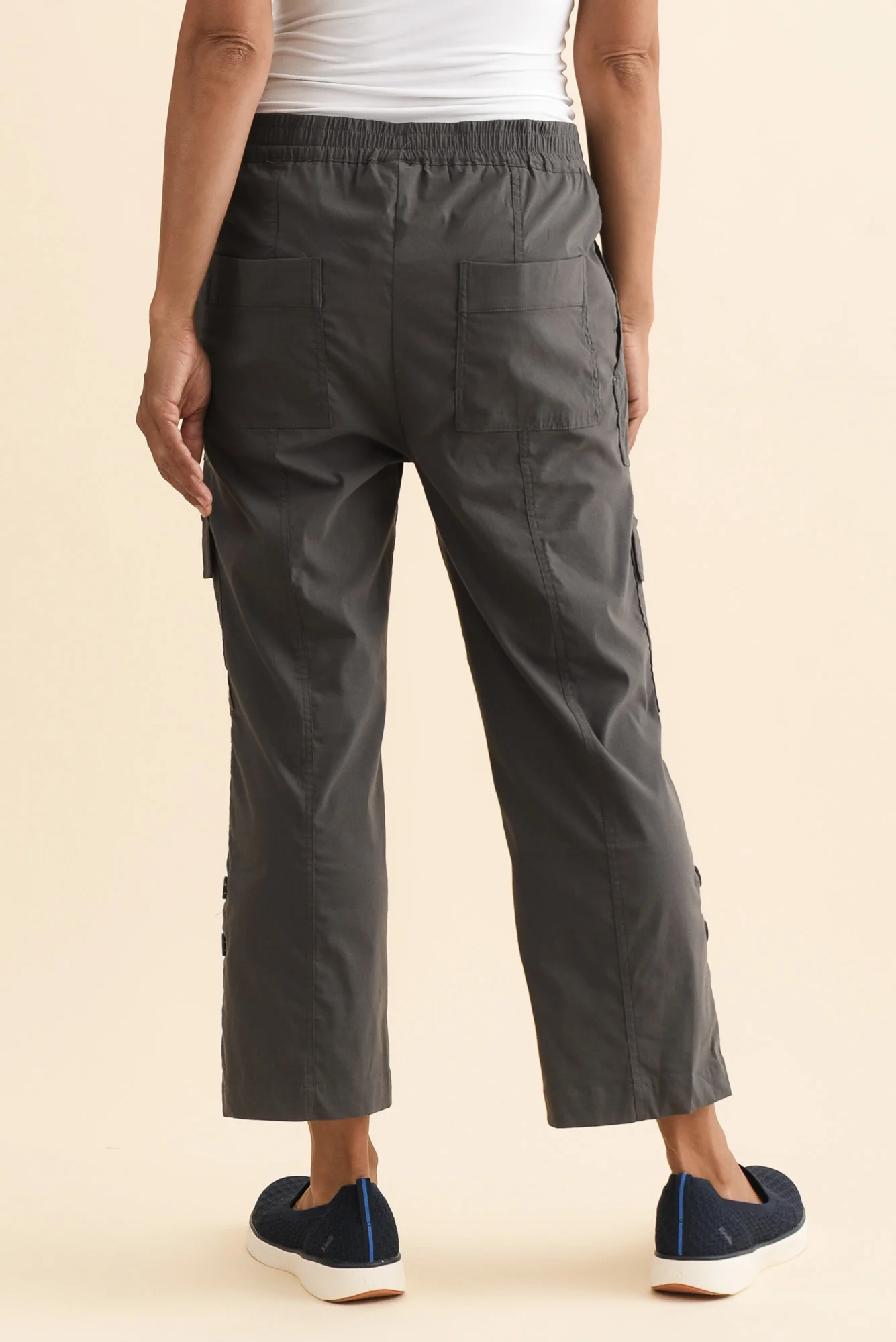 Air-Lite Charcoal Stretch Cargo Pants - Image 4