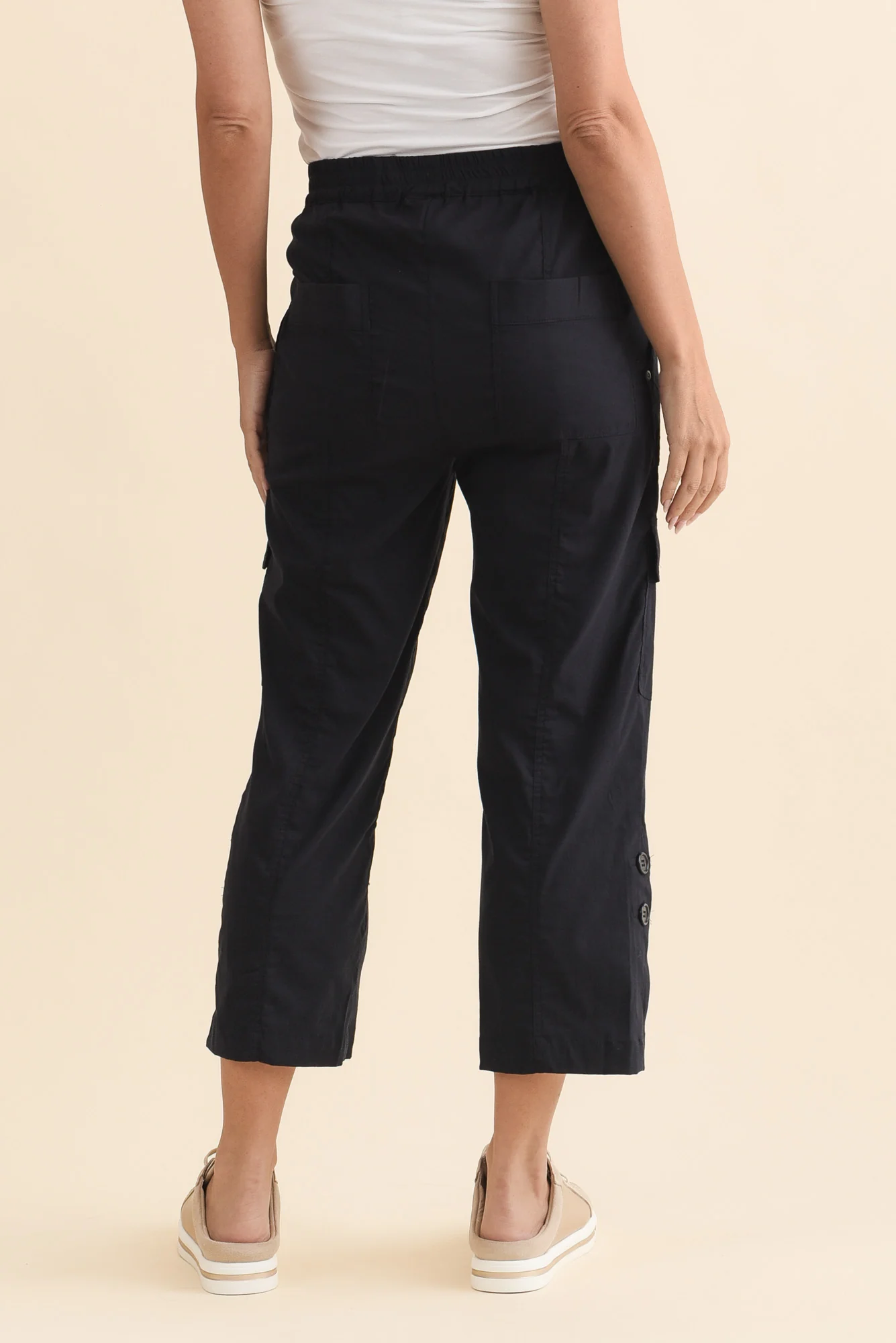Air-Lite Navy Stretch Cargo Pants - Image 4