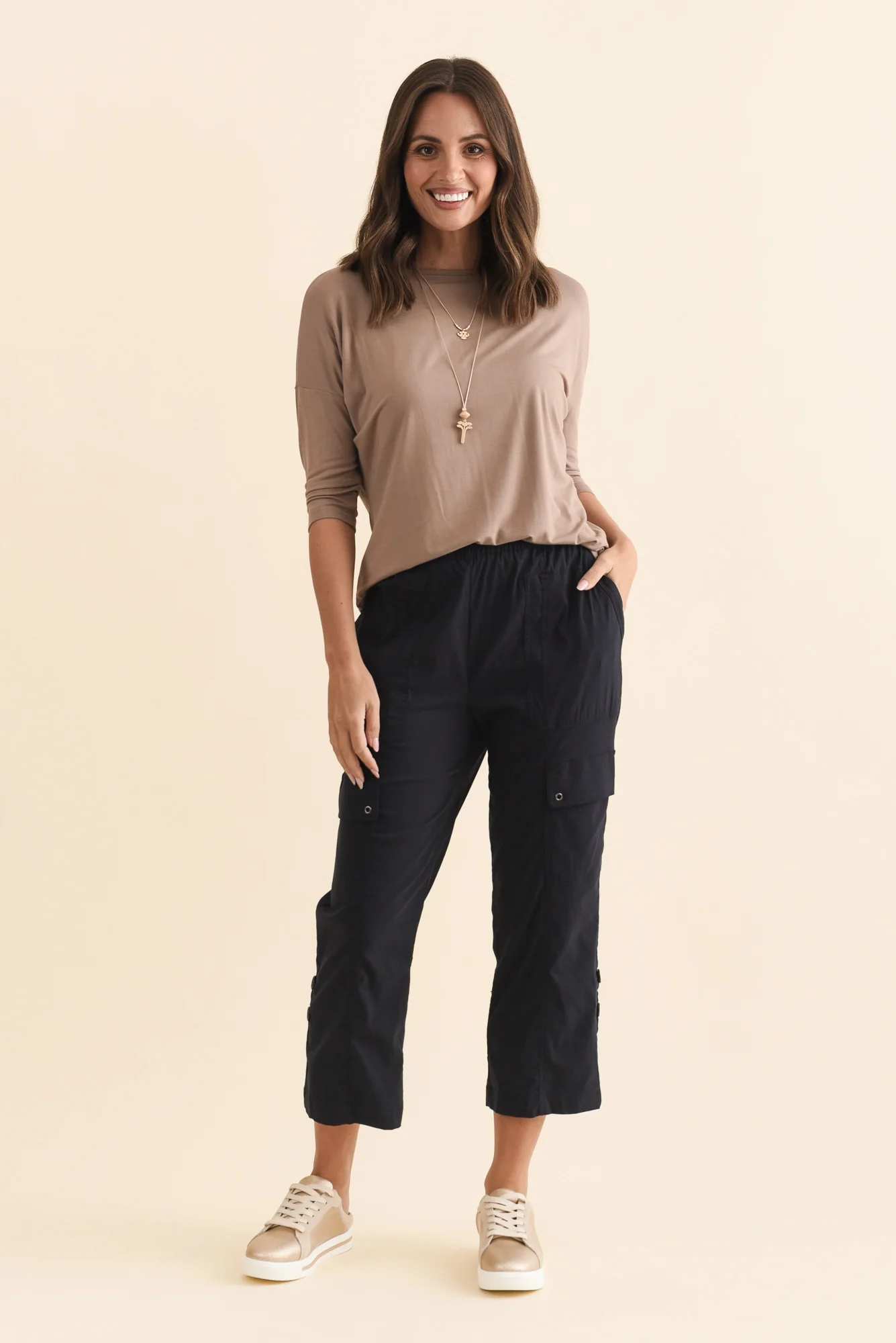 Air-Lite Navy Stretch Cargo Pants - Image 7