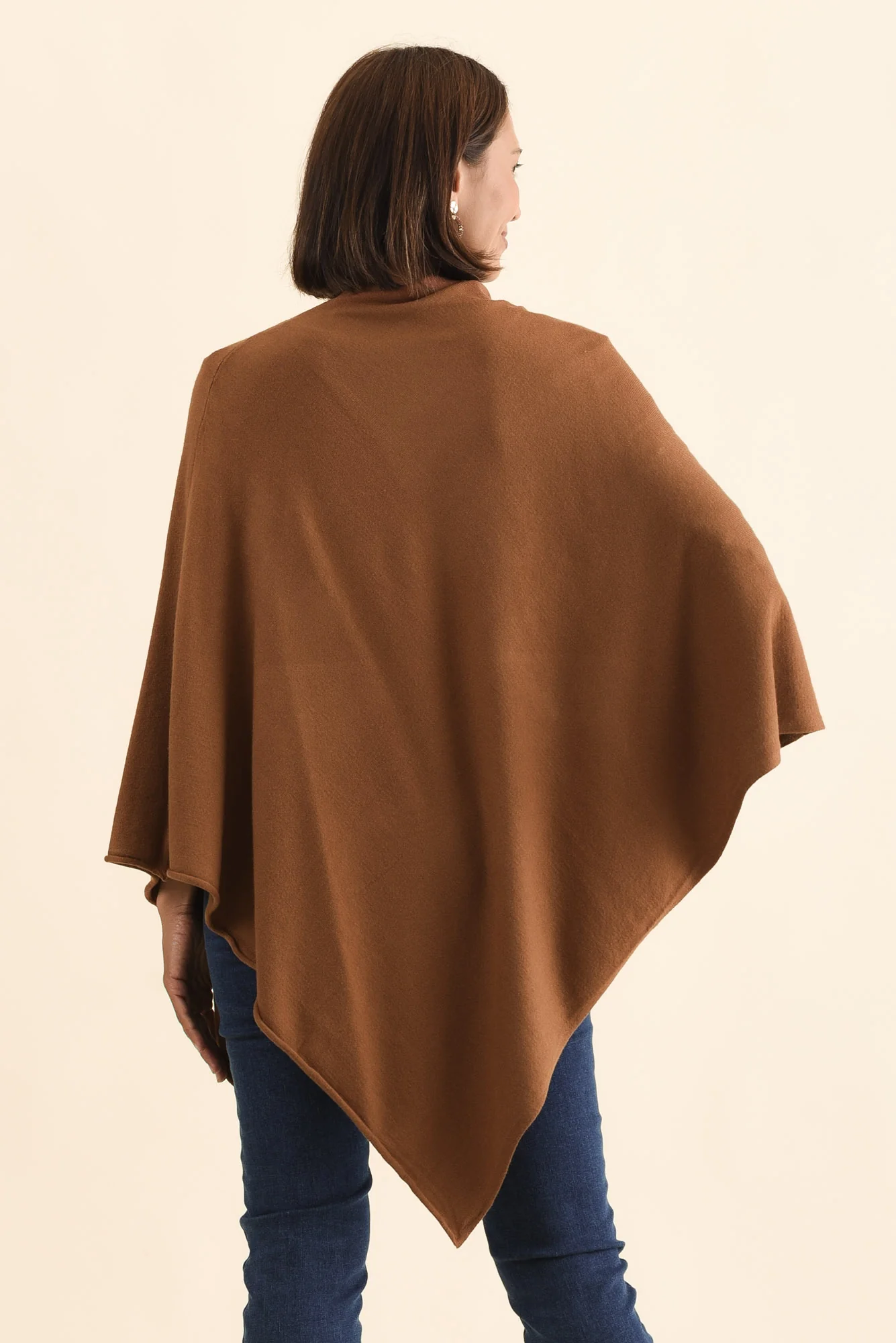 Amy Brown Wool Blend Poncho - Image 4