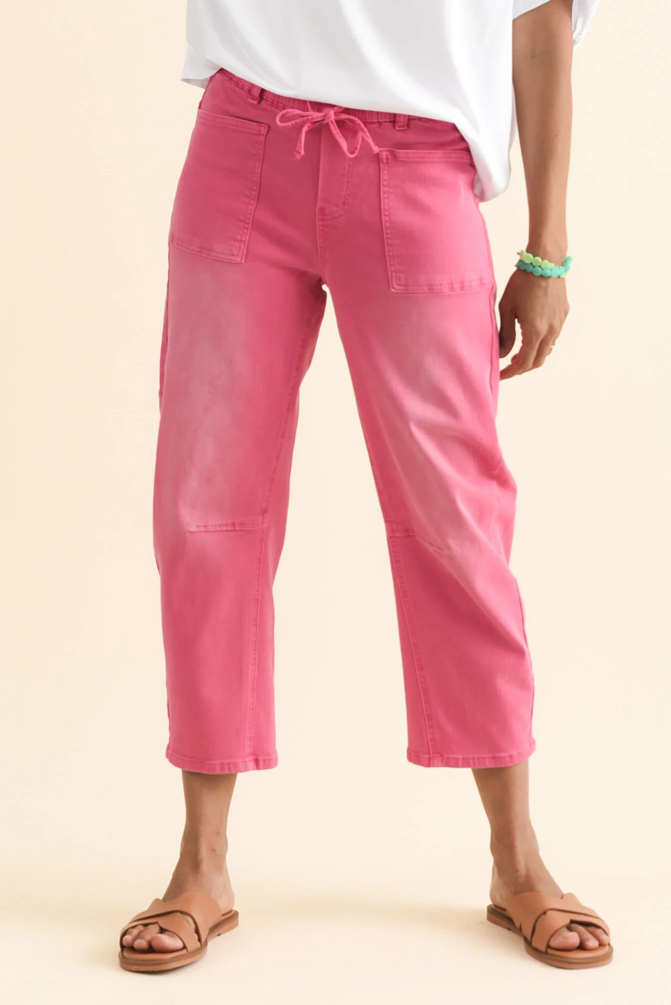 BB Barrel Pink Jeans