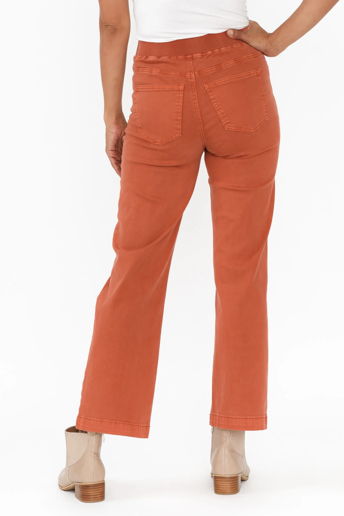 Carpenter Rust Stretch Jeans - Image 5