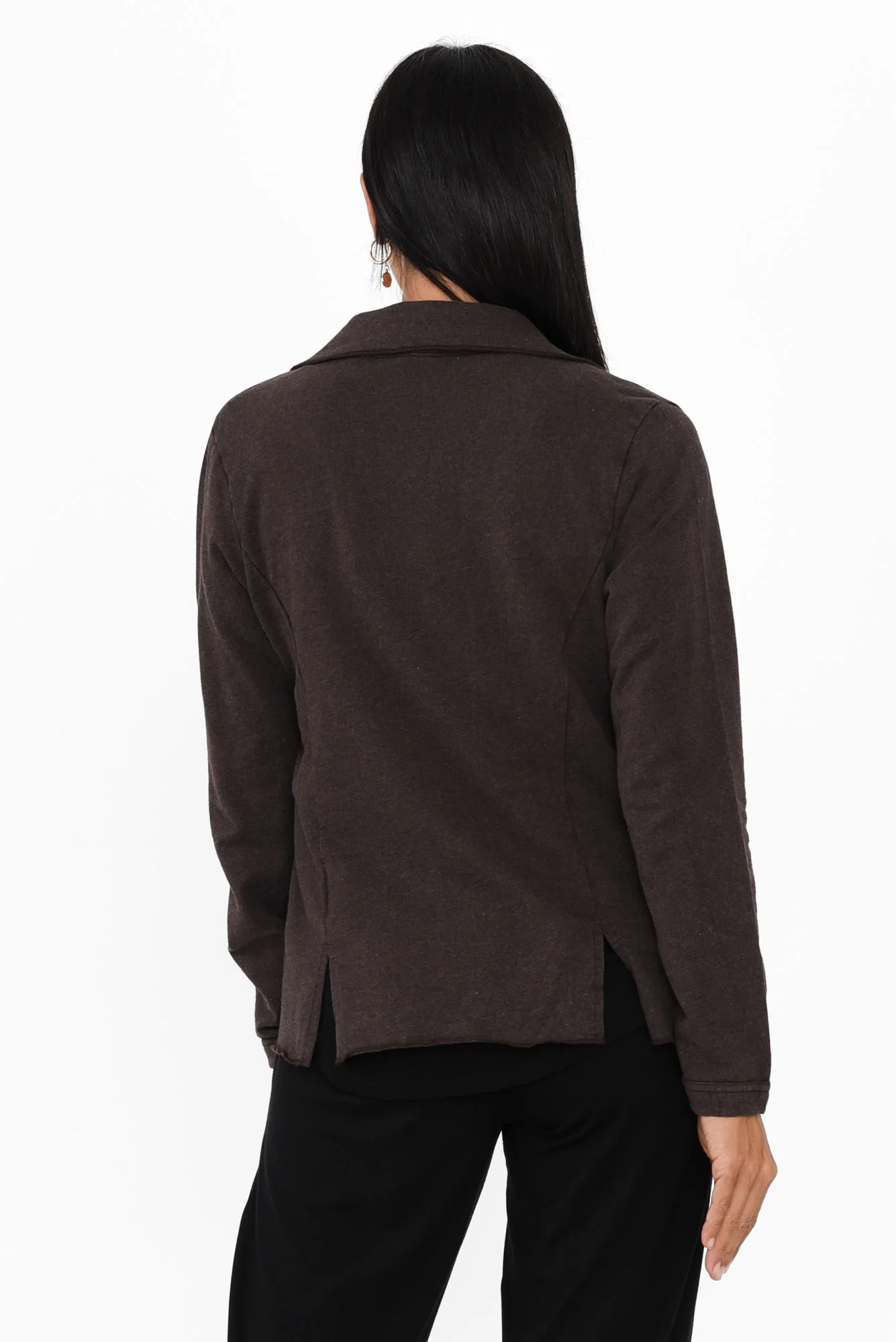Elissa Brown Cotton Blazer - Image 5