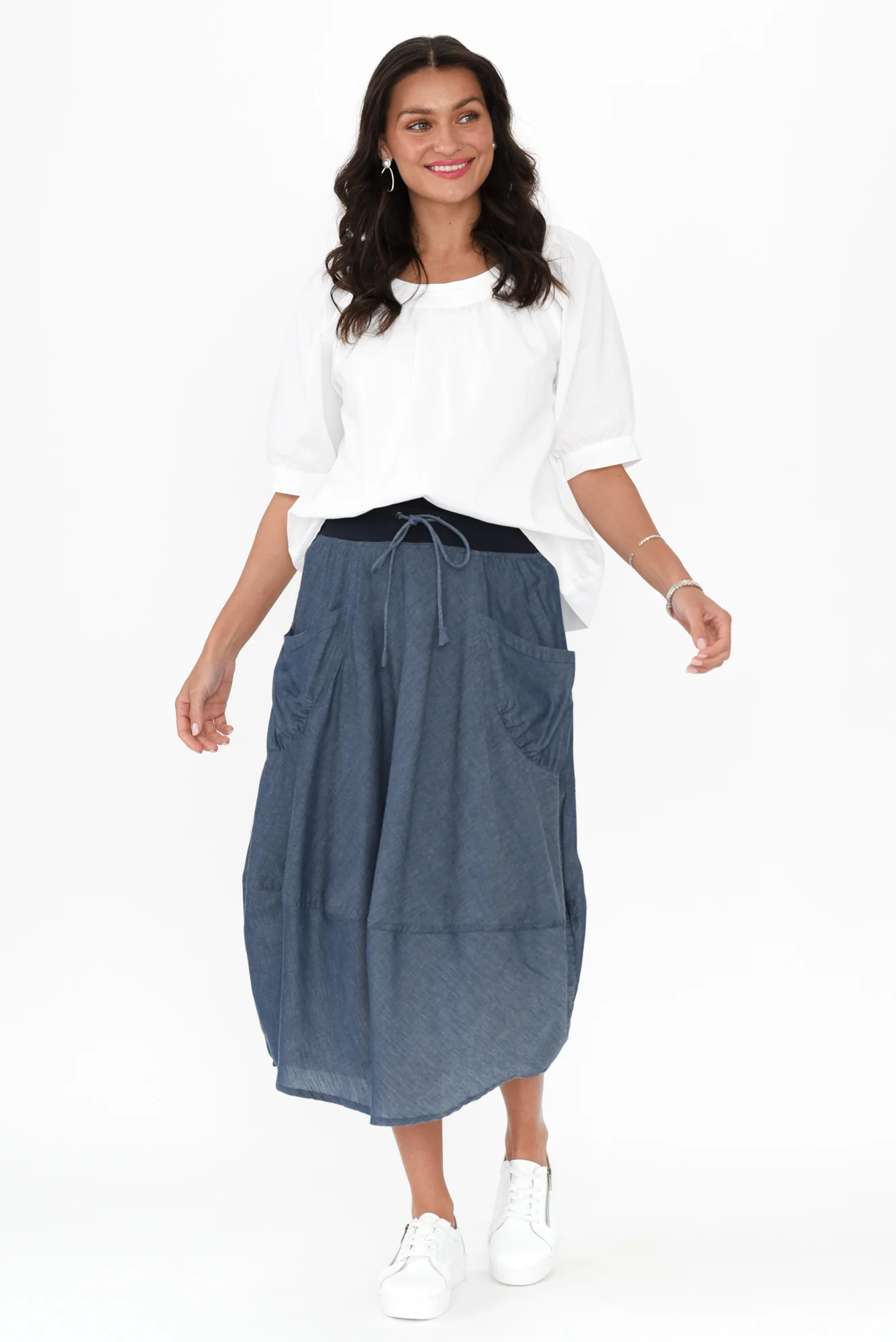 Guru Steel Cotton Pocket Skirt - Image 3