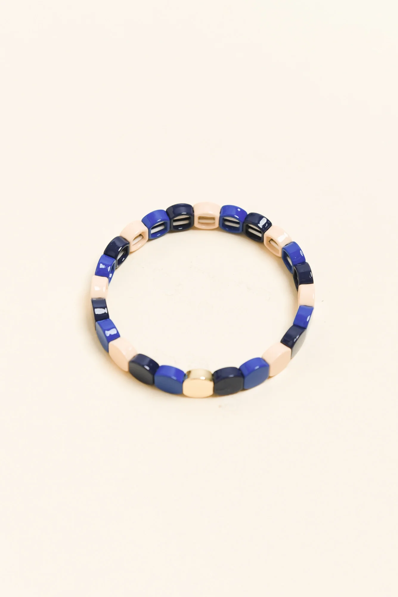 Ivy Blue Beaded Bracelet