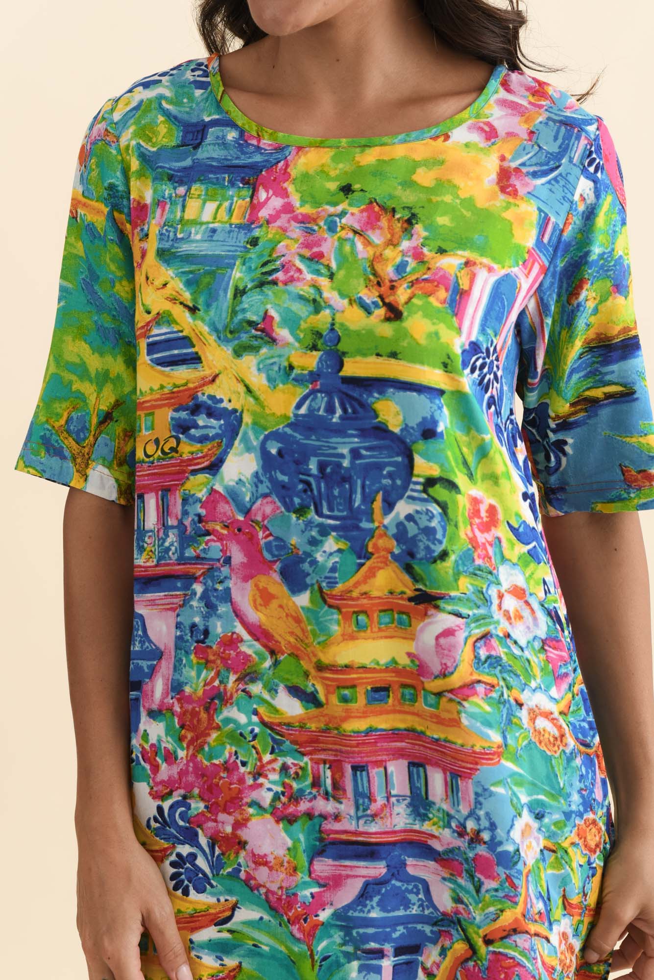 Mio Blue Garden Pocket Dress - Image 6