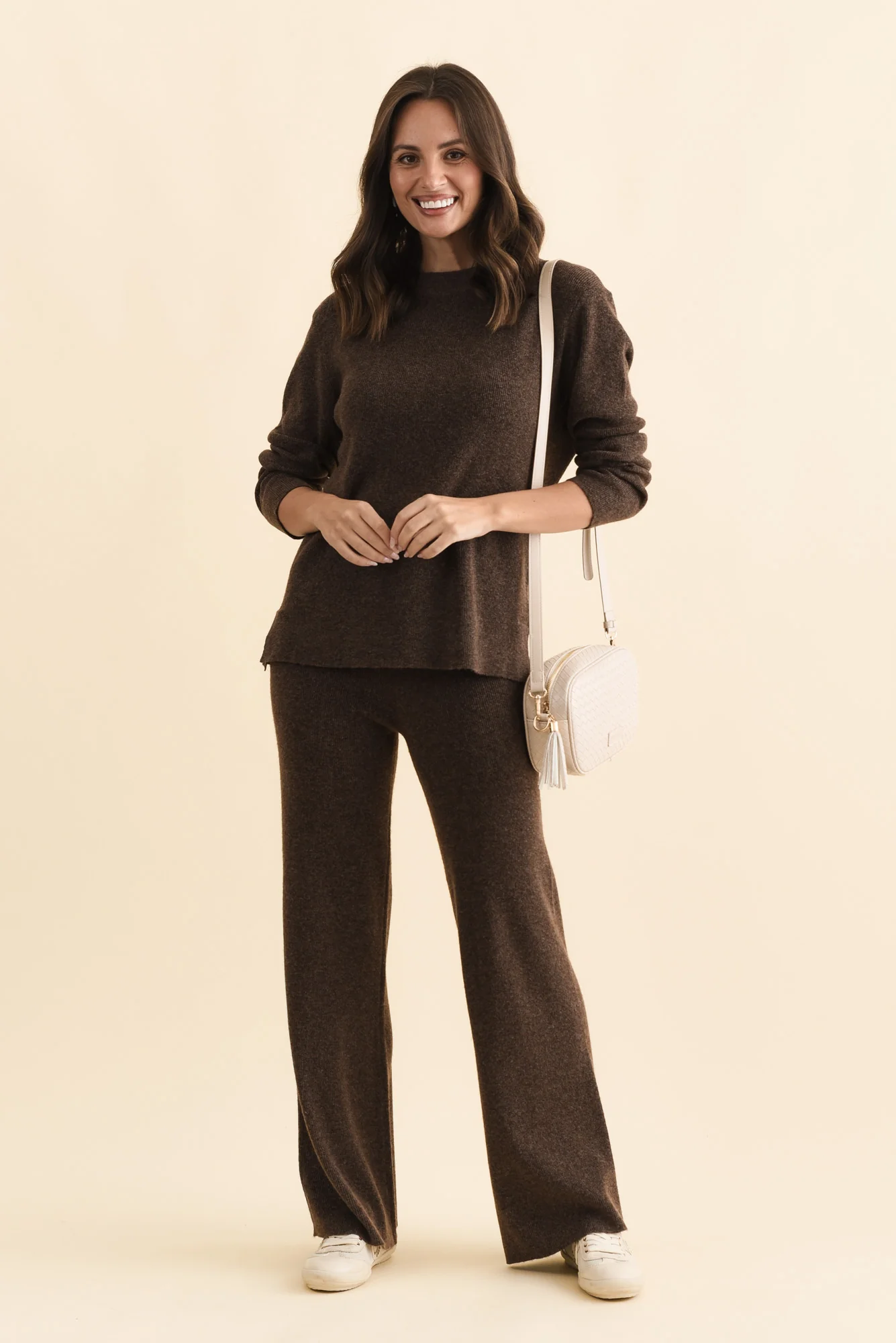 Ruby Chocolate Knit Sweater - Image 3