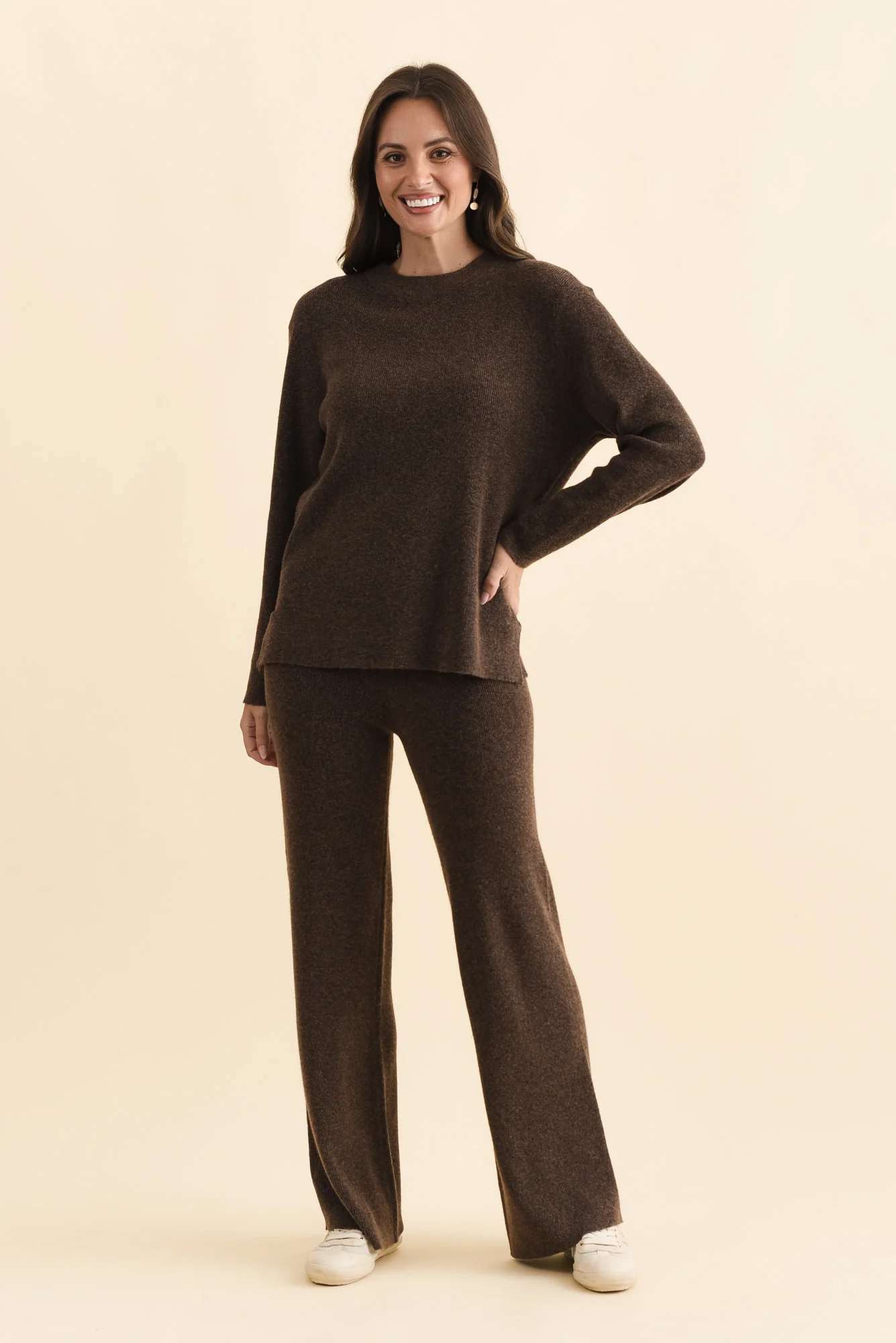 Ruby Chocolate Knit Sweater - Image 6