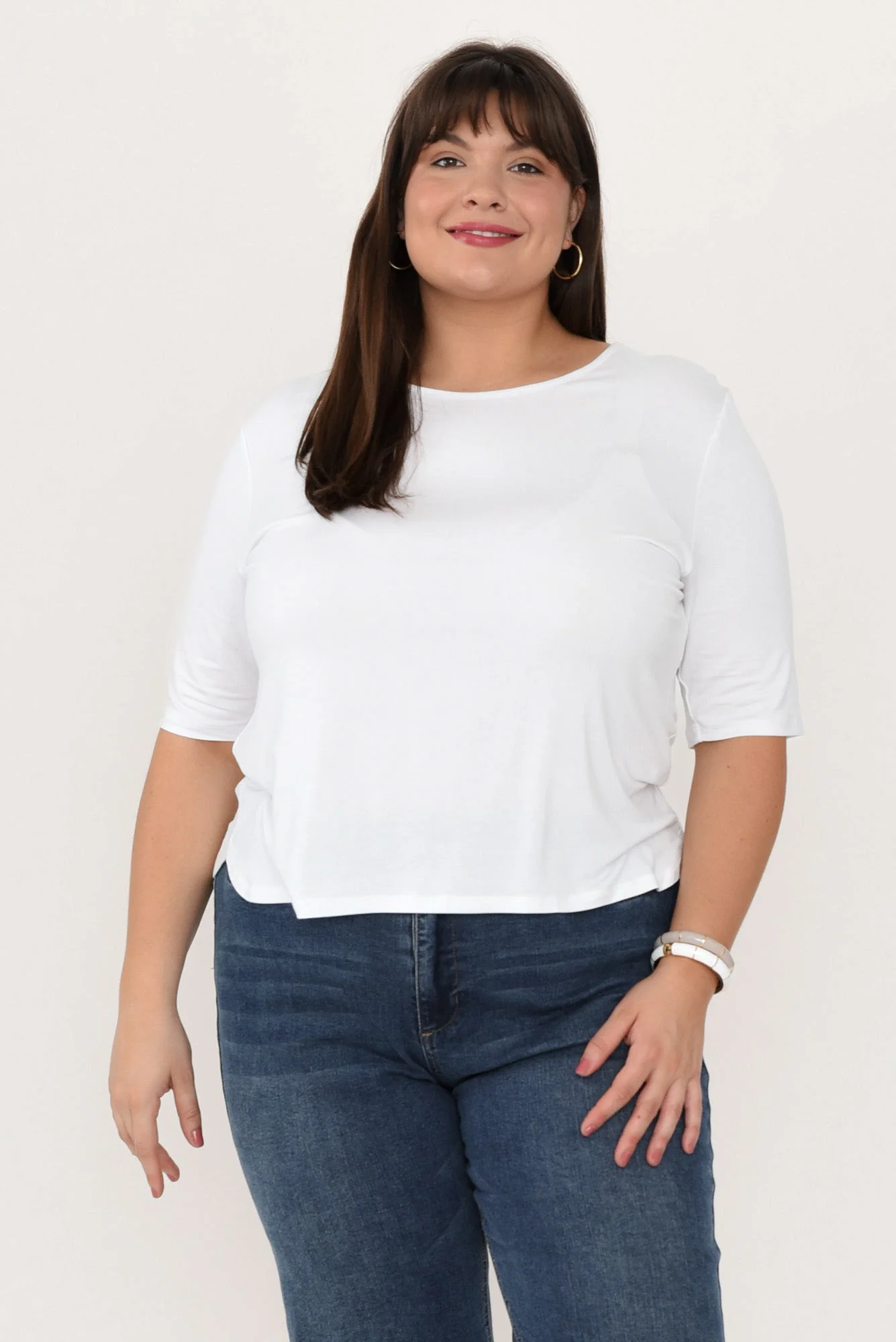 Sophie White Bamboo Top - Image 9